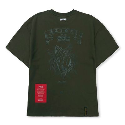 [ STIGMA ]25SS★韓国人気★Pin Smile Semi-oversized T-shirts MUSINSA | STIGMA Pin Smile Semi-oversized T-shirts Sky Blue