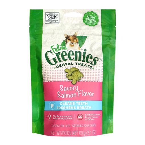 그리니즈 필라인 이빨과자 연어 60G