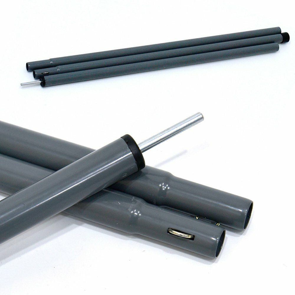 (현대Hmall) 창고대방출 스틸폴대 그레이 22파이 2400mm 1P 캠핑 폴대 캠핑용품 텐트폴대 타프폴대 슬라이드폴대