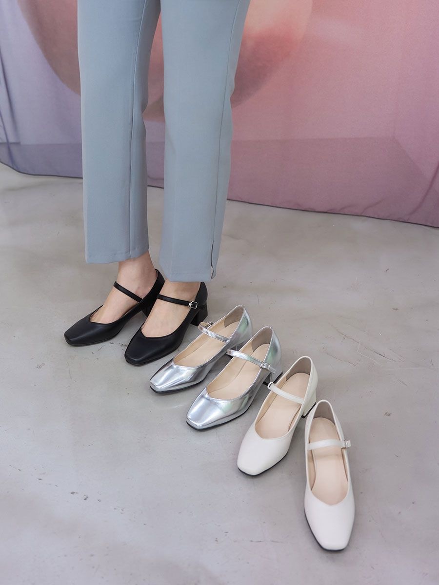 아이슈즈 (현대Hmall) 빅사이즈 여성 베이직 메리제인 슈즈 115614