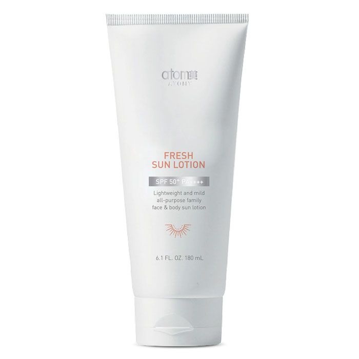 애터미 프레쉬 선로션 180ml SPF50 안심무자극 선크림