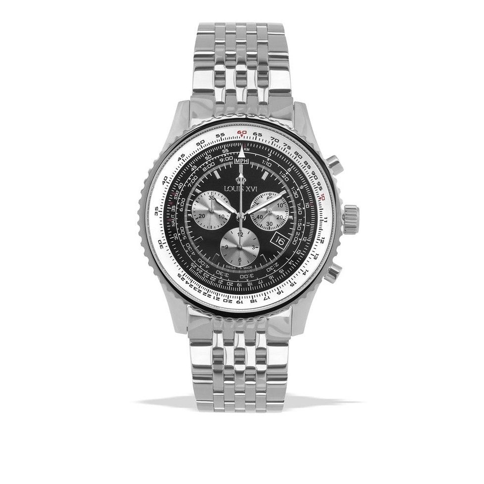 스위스 루이 16세 (LOUIS XVI) SLX-1000C 명품 남성용 손목시계 사파이어크리스탈 쿼츠 방수 50M