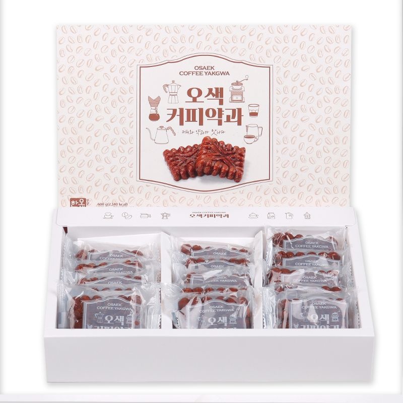 양양 오색 커피 약과 선물세트 600g(15입)