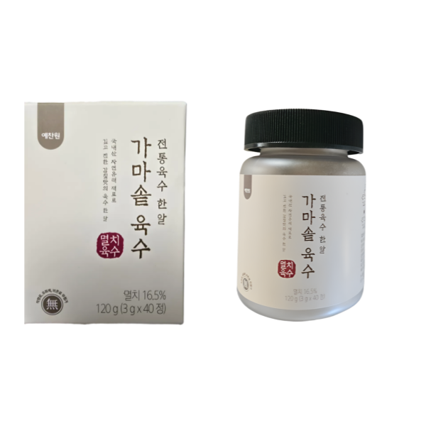 1+1 예찬원 동전 육수 코인 멸치육수맛 3g x 40정 2개 (총80정)