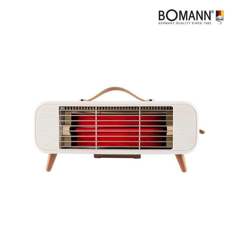 보만 [보만] 레트로 원적외선 캠핑 전기난로 히터 1구 IEH1031W