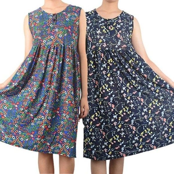 [하프클럽/셀러허브_여성트랜드패션]쿨 나시 여성 원피스 -꽃무늬계열(랜덤)