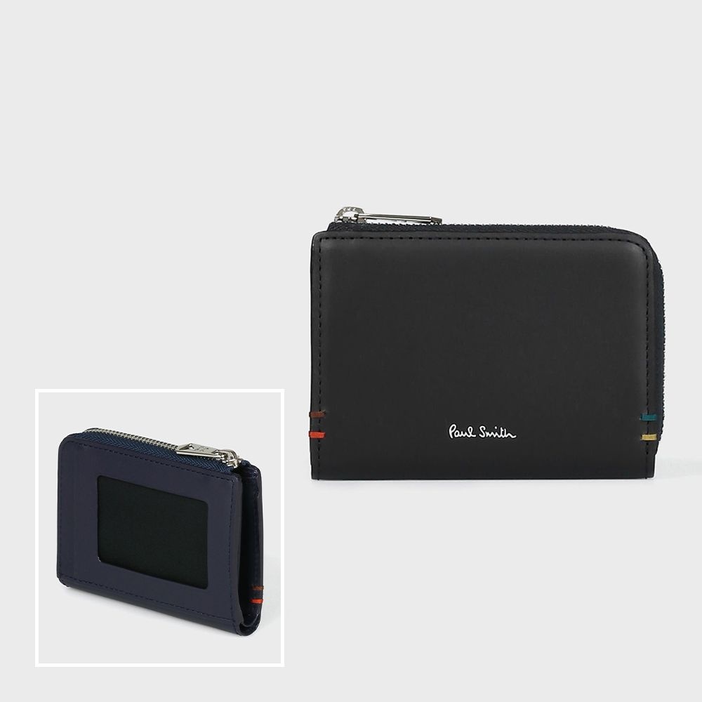 폴스미스 코인 패스 케이스 하이라이트 스티치