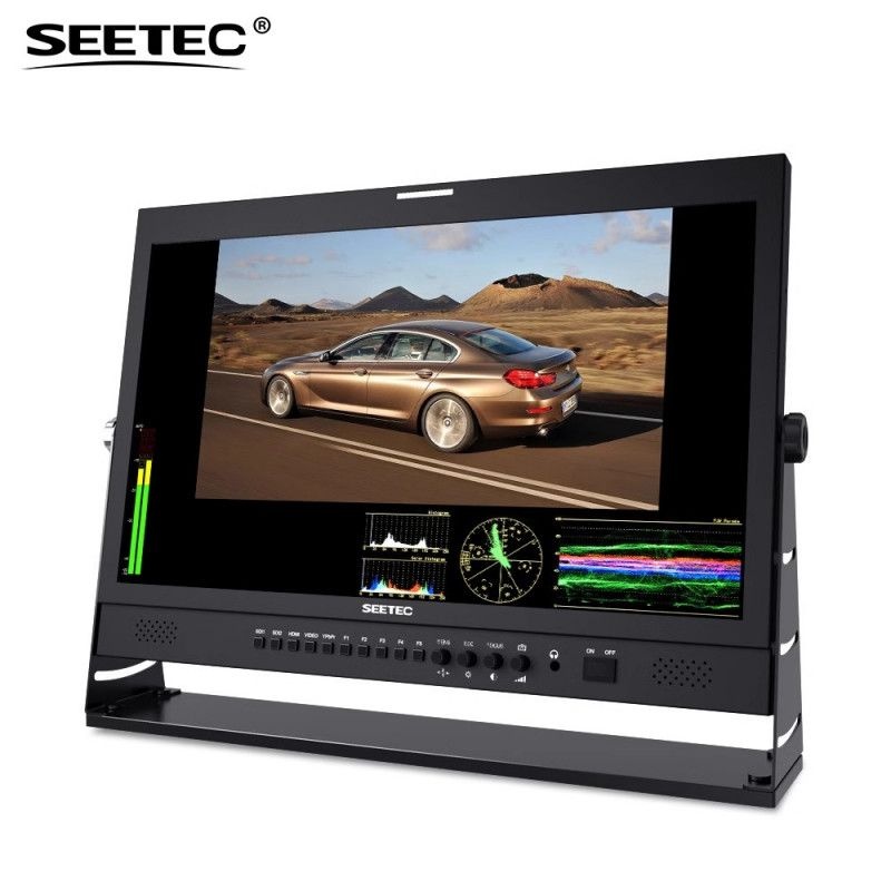 [해외] SEETEC P215 PRO 21.5인치 IPS Full HD 파형 고휘도 디렉터 모니터 영상제작 전문가용 고해상도 IPS패널 소니 캐논
