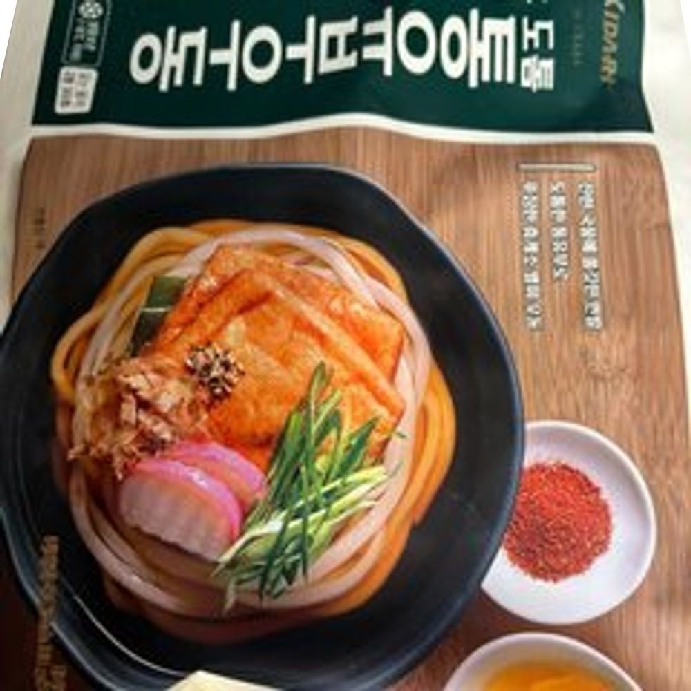 휴게소 우동 통유부 우동 2인분 x 2팩