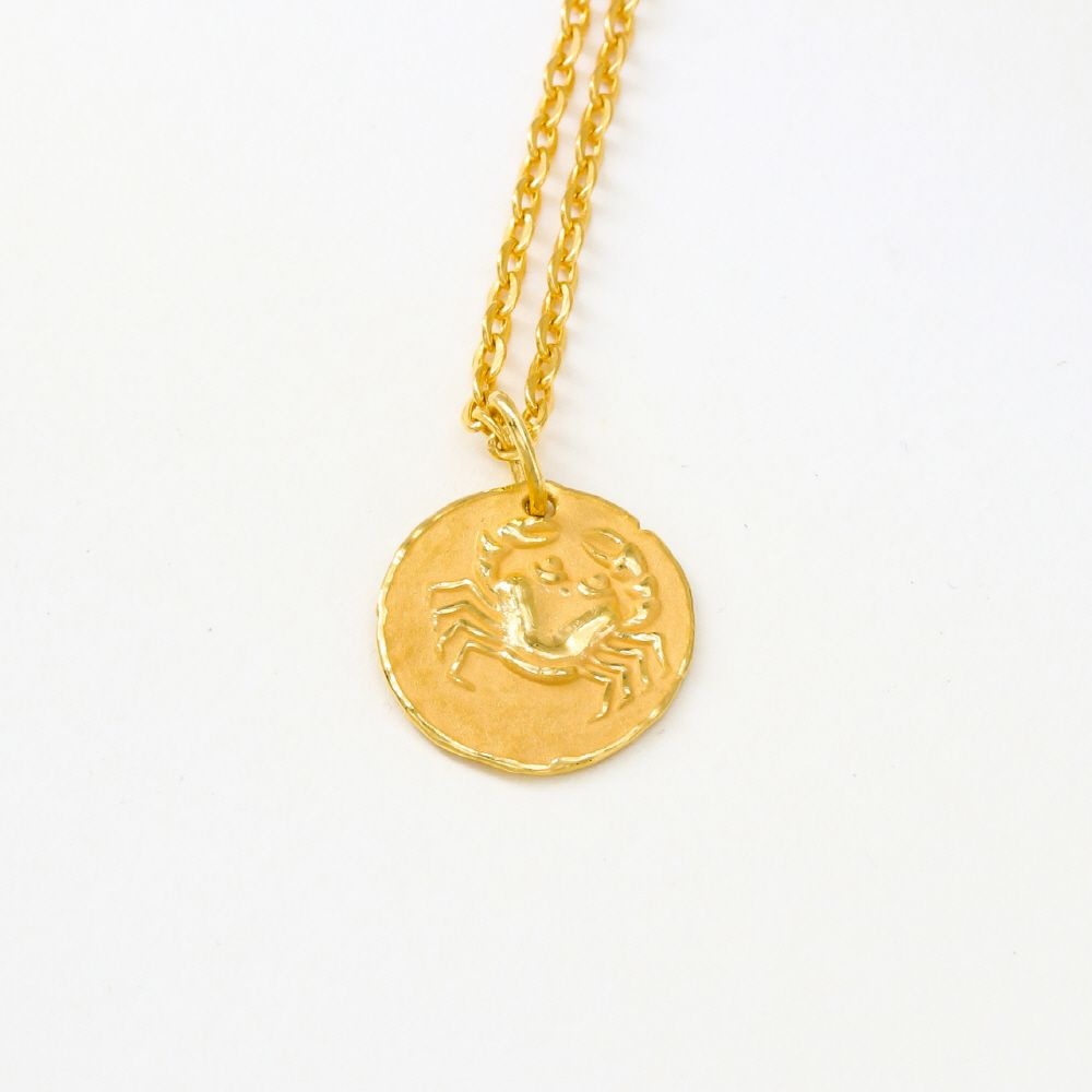 한국귀금속보석거래소] 24K 순금 펜던트 코인 게자리 메달 3.75g