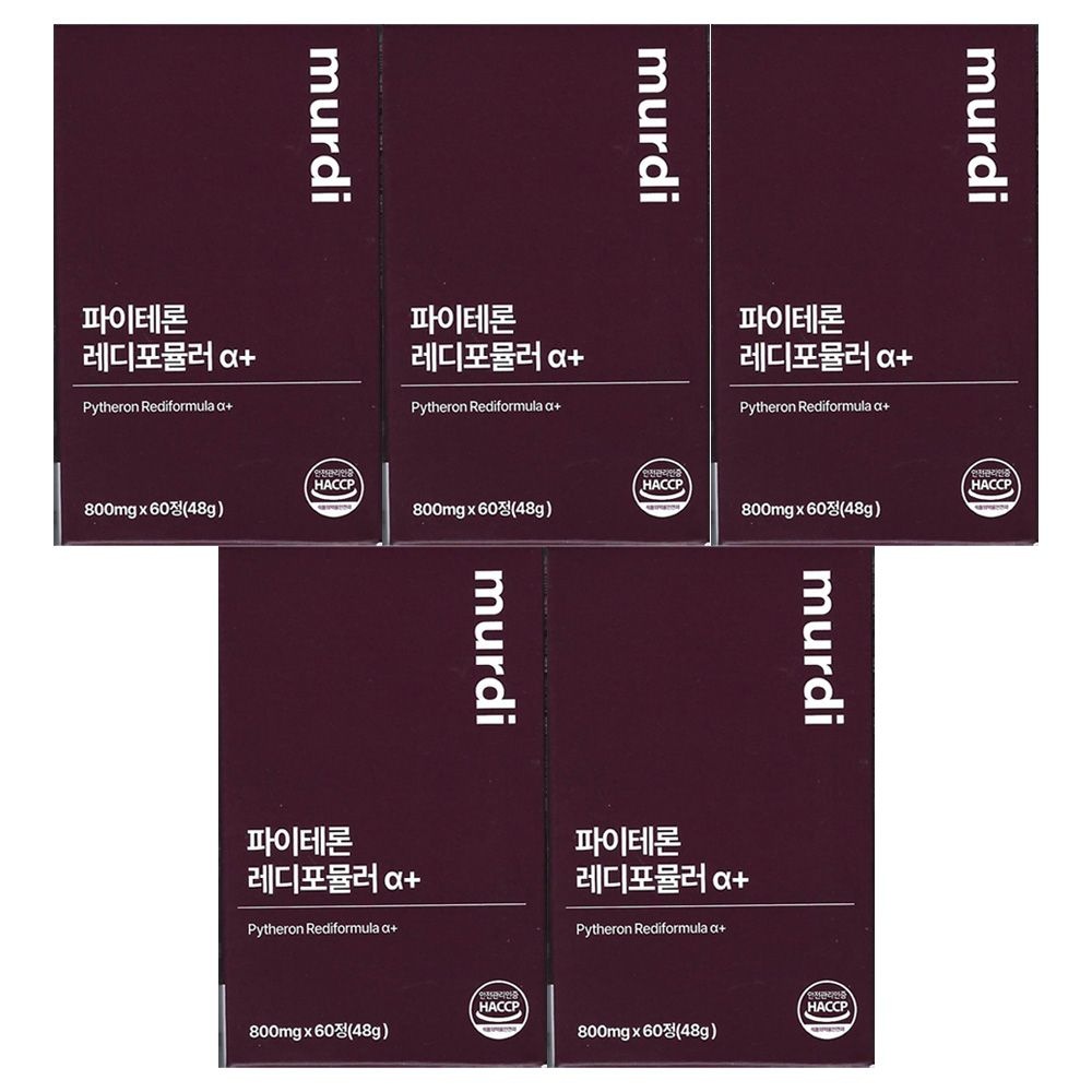 뮤르디 파이테론 레디포뮬러 알파플러스 800mg x 60정 5개 / 써클