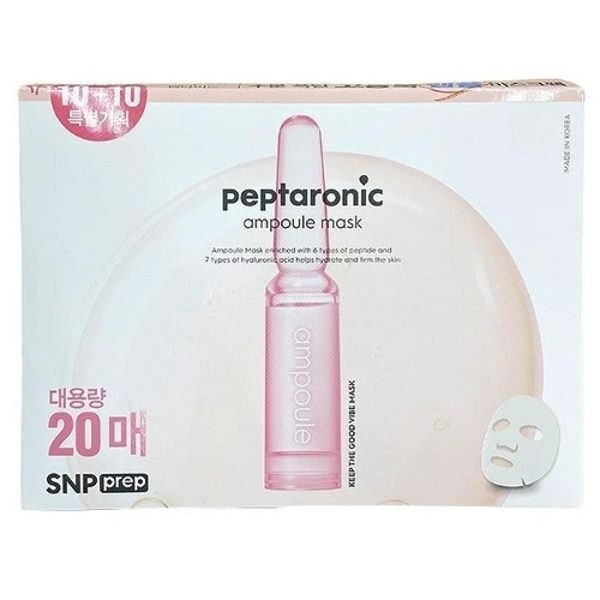 에스엔피 프렙 펩타로닉 앰플 마스크팩 20매 x 1개 76830