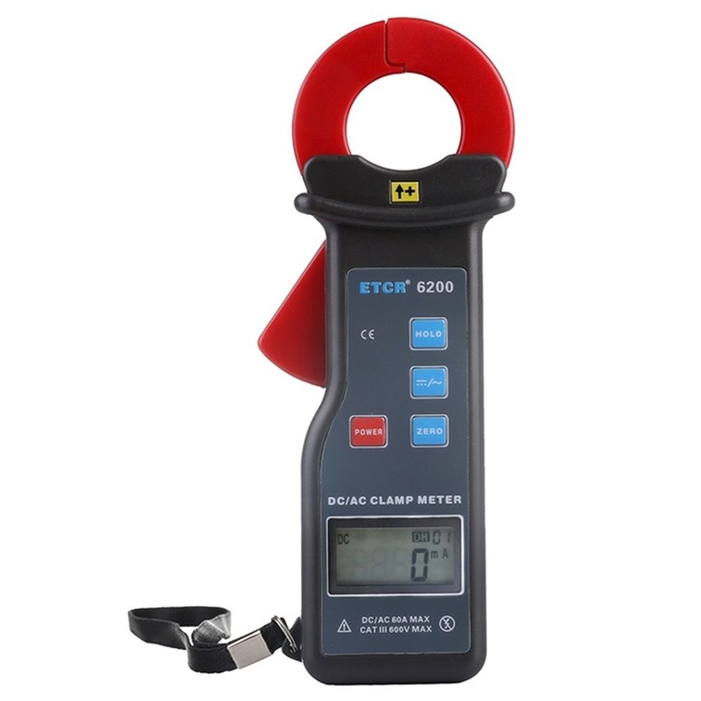 대동상사 누설전류측정기 ETCR-6200 0mA에서60.0mA AC/DC 차량관리 자동차 누설 대기 돌입 충전전류 테스터  자동차 부