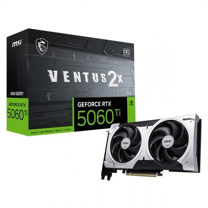 MSI 엠에스아이 MSI 지포스 RTX 5060 Ti 벤투스 2X OC 플러스 D7 8GB VGA 그래픽카드