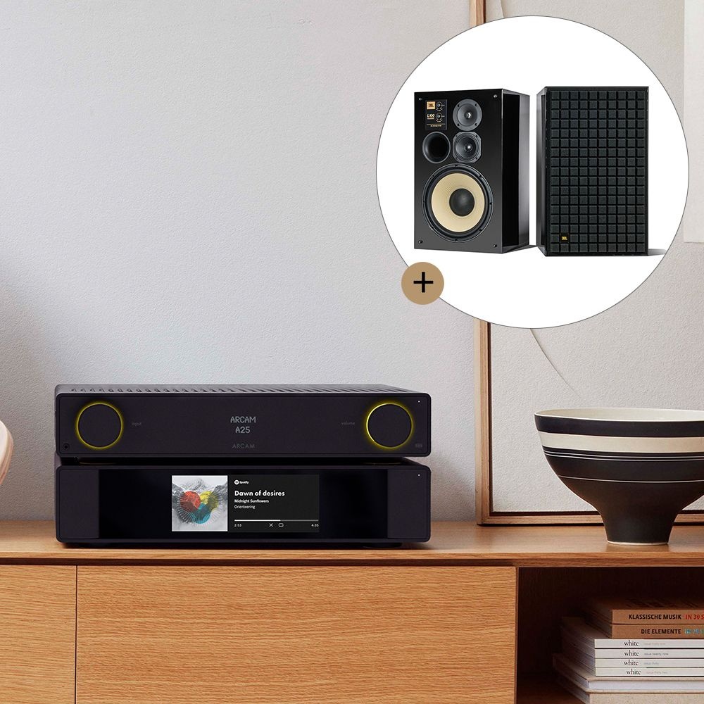 [롯데백화점] 제이비엘 [세트할인] 아캄 A25 앰프 / 아캄 ST25 스트리머 / JBL L100 Classic 블랙에디션 LE1219206793