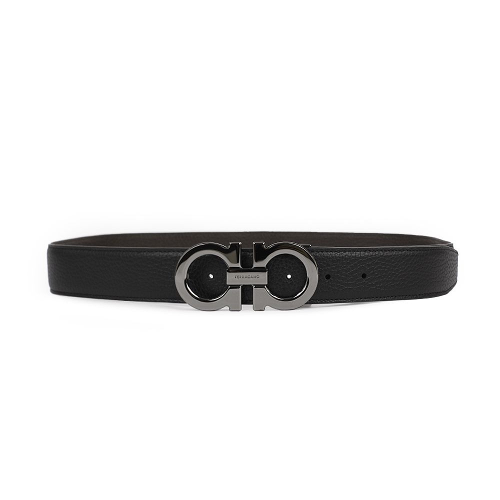페라가모 간치니 리버서블 벨트 67-9710 0689134 (NERO/HICKORY)