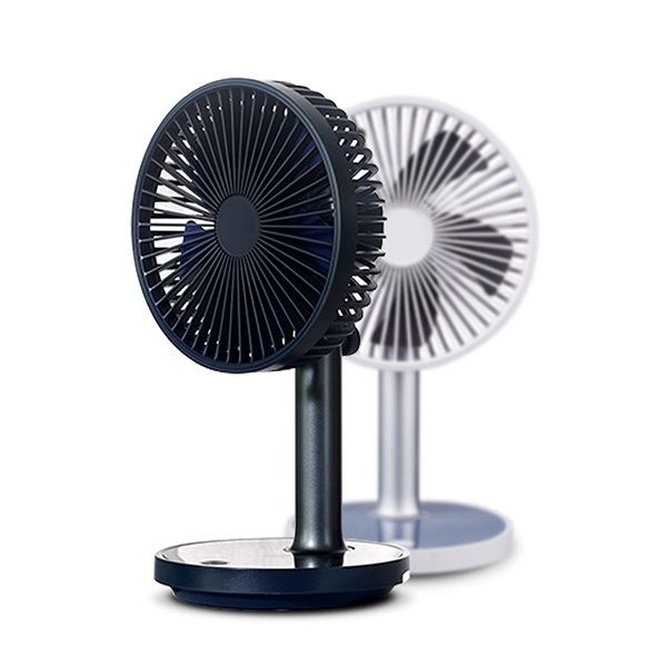휴대용 가정용 무선선풍기 C타입 충전식 휴대용 탁상용 LED 선풍기