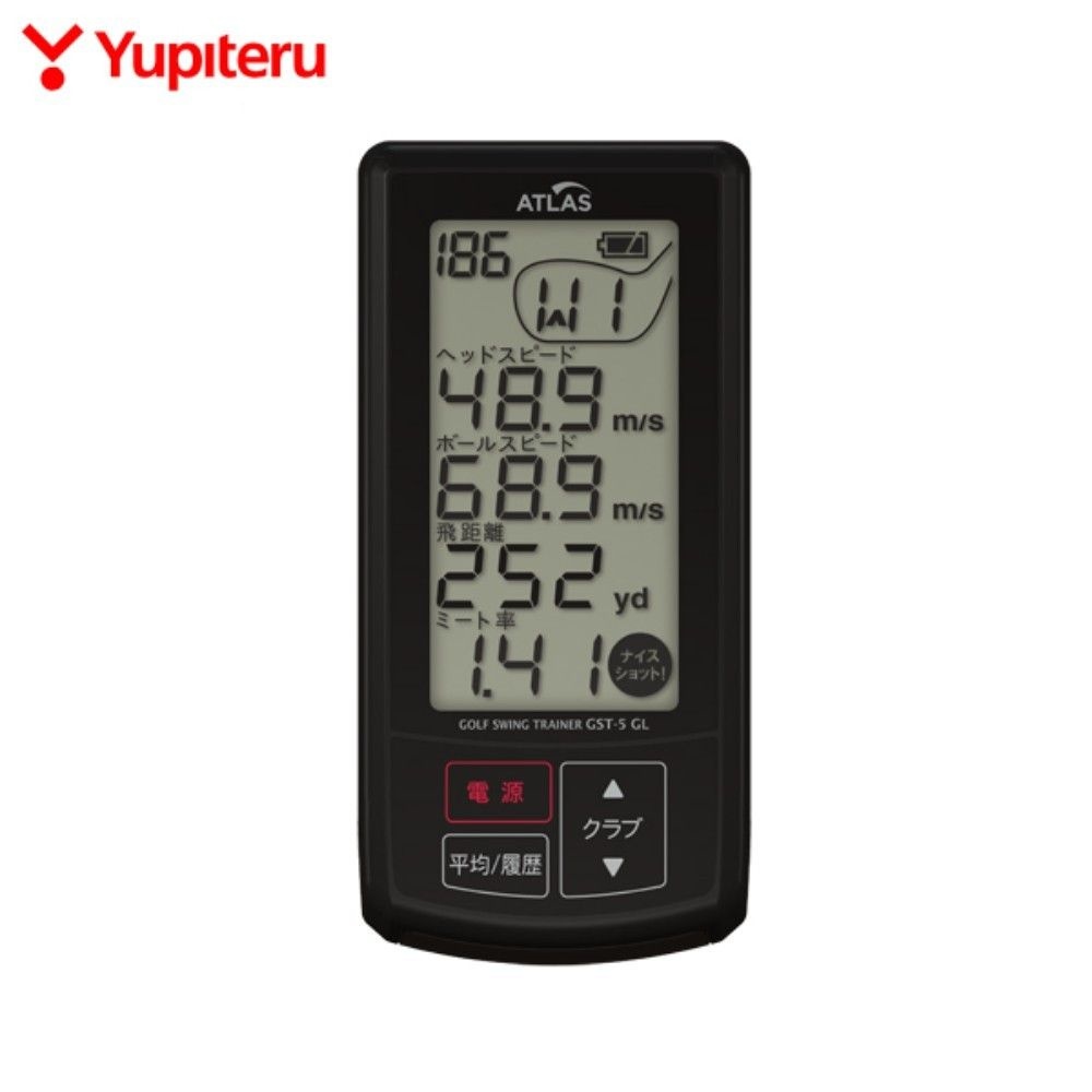 [해외] 유피텔 골프 트레이너 스윙 연습 헤드 볼 스피드 GST-5GL 추정 비거리 미트율 측정기