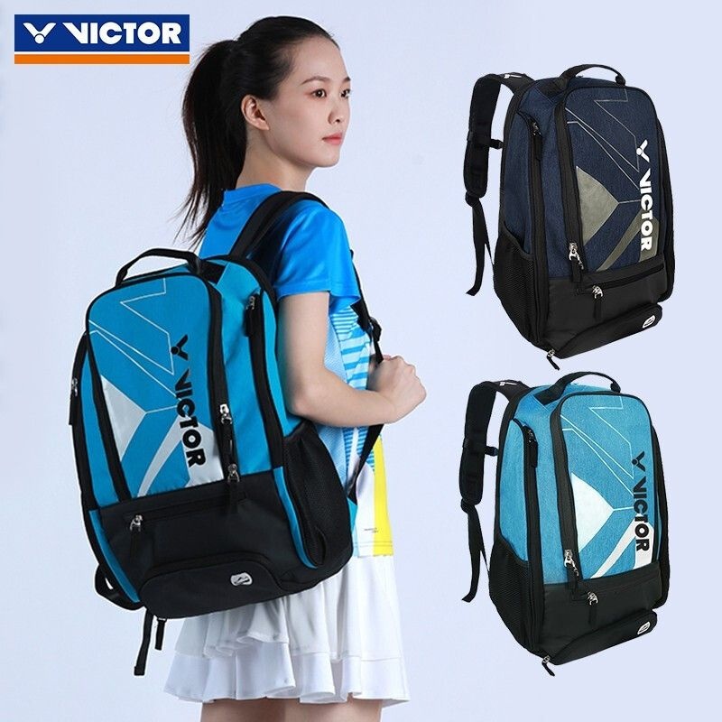 정품 위크다 승리 더블 숄더 배드민턴 가방 남녀 운동 백팩 경기 훈련 배드민턴 가방 BR9010