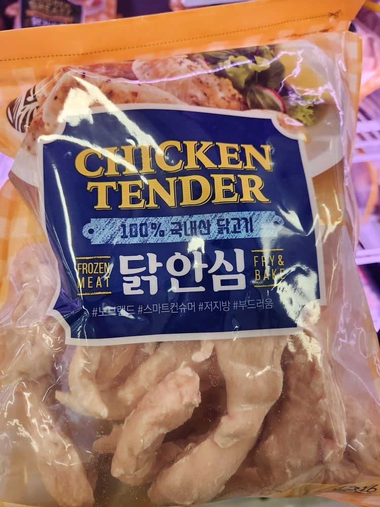 노브랜드 냉동 닭안심 1000g 아이스박스+아이스팩 무료