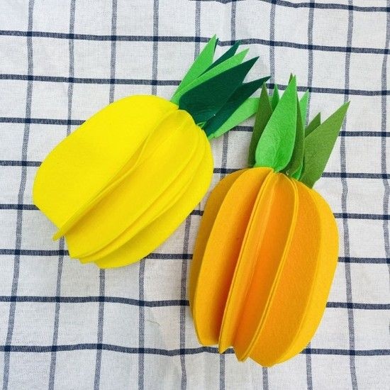 펠트 천연가습기 파인애플 diy 만들기 풀세트