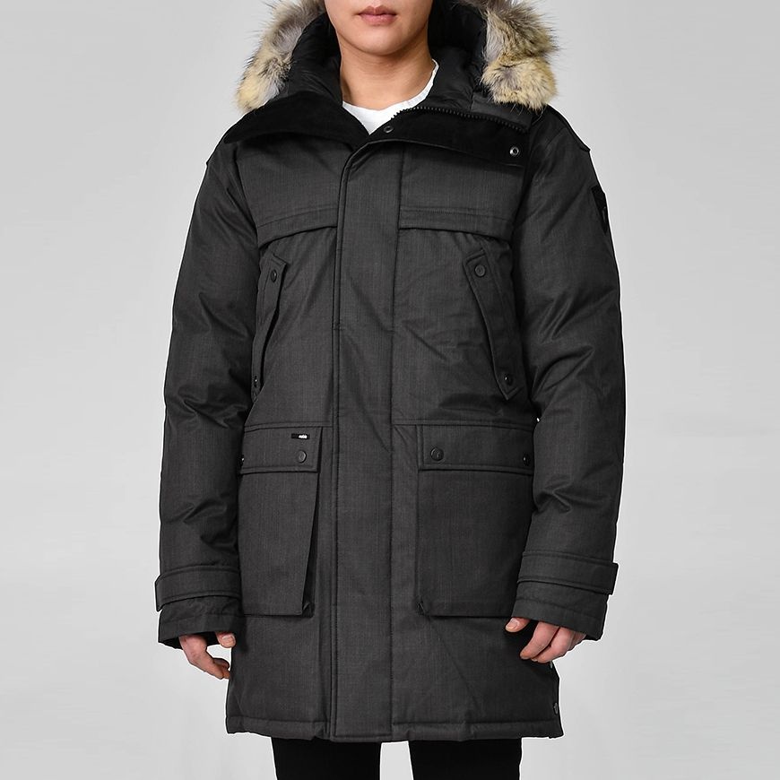 노비스 노비스 YATESY 야테시 남성 패딩자켓(그레이)