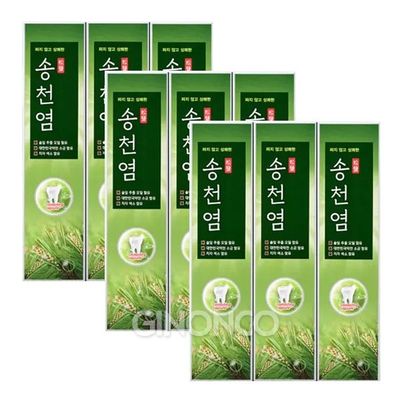 메디안 송천염 치약 120g (3입) 3개 솔잎향 멘톨 자연색소