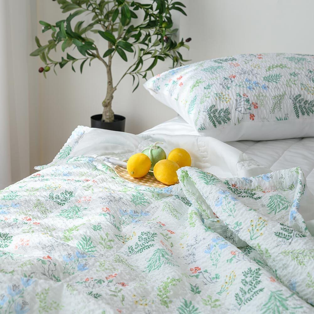 패션플러스][샤이닝홈]더블리 모닝허브 리플 냉감이불 S/Q 단품&