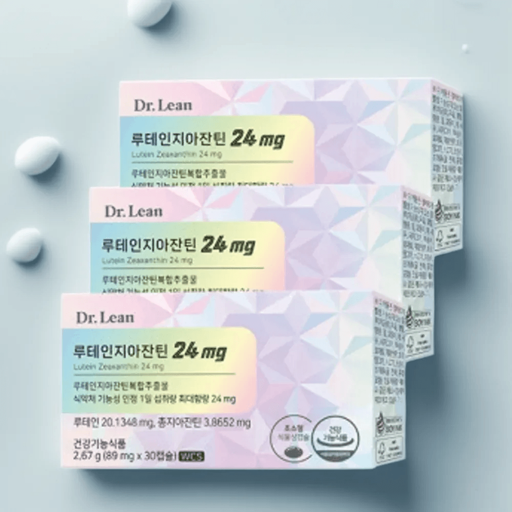 닥터린 루테인 지아잔틴 24mg 30정 3박스 눈영양제