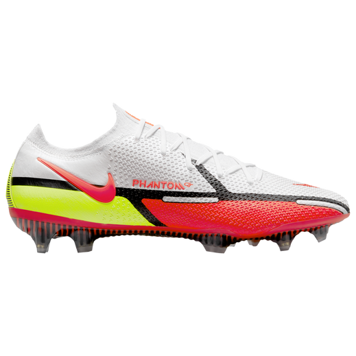 [해외] 나이키 팬텀 GT2 엘리트 FG 화이트 브라이트 크림슨 볼트 CZ9890-167 남성용