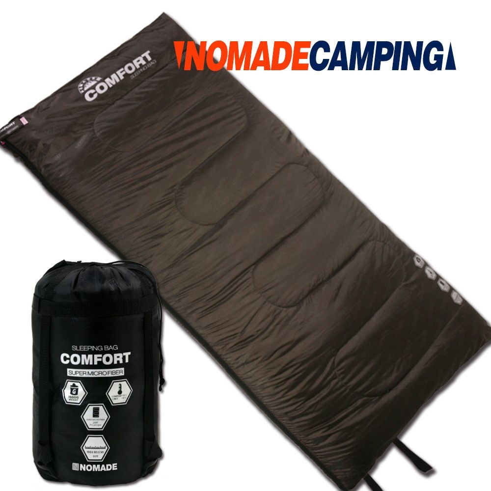 NOMADE 노마드 컴포트 1600G 침낭 (Brown 브라운) 차박 휴대용 캠핑 용품