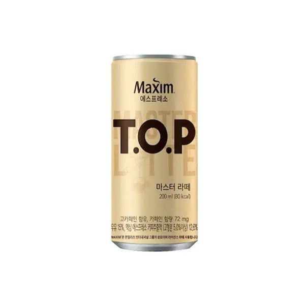 알파 [맥심] 캔커피 티오피 마스터라떼 (200ml캔) 30개입