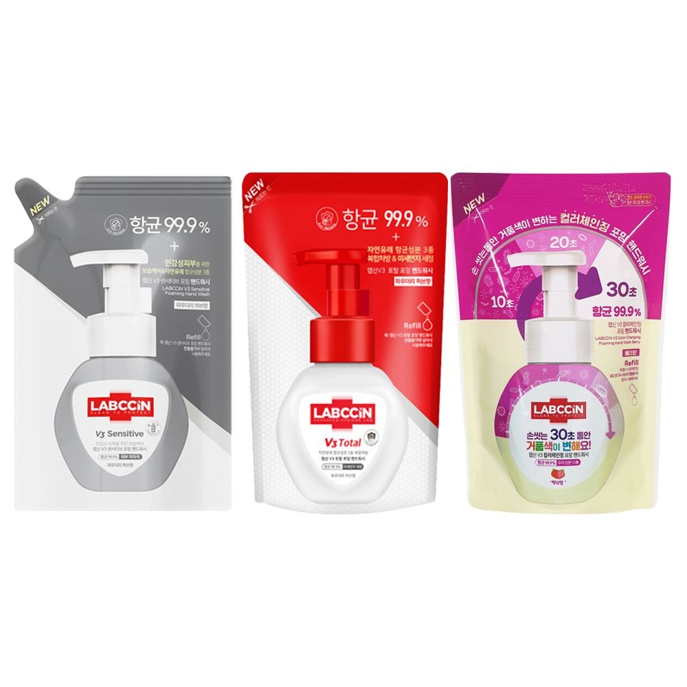 [롯데백화점] 애경 랩신V3 핸드워시 리필 200ml/3종 택1