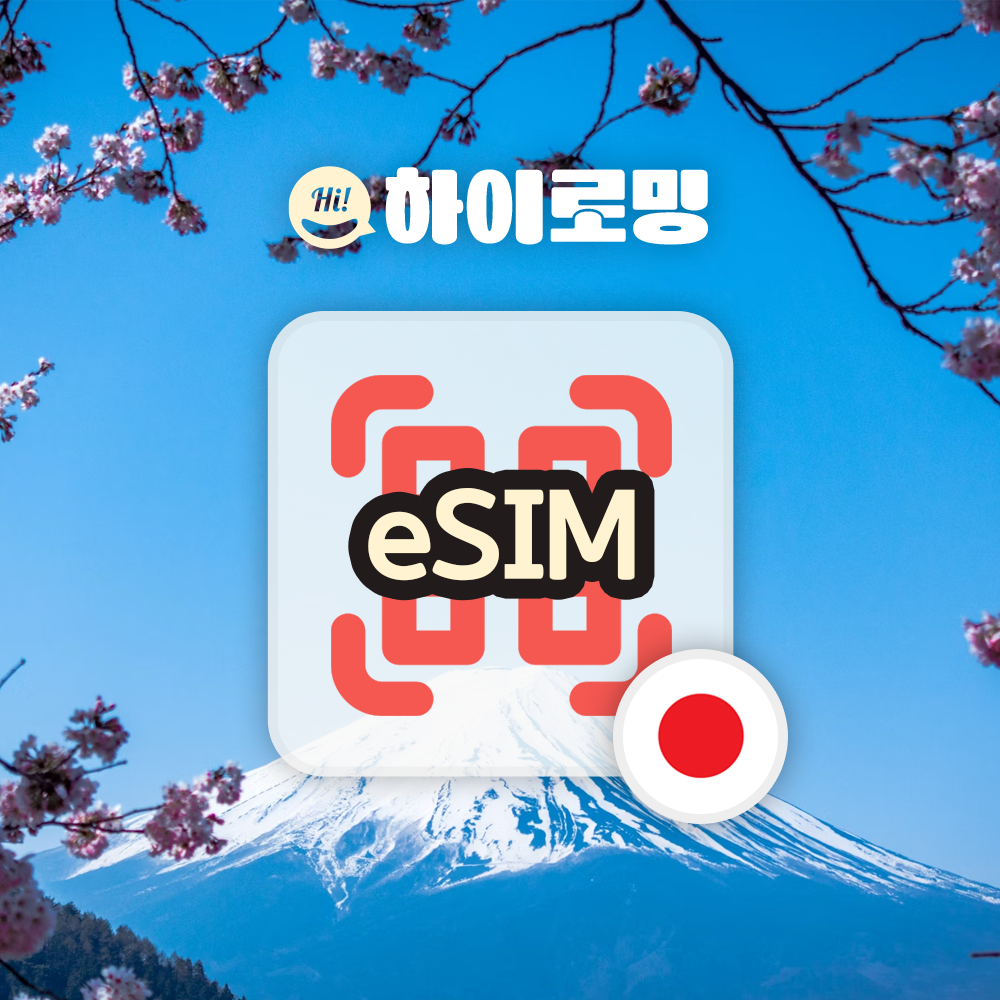 일본이심 오사카 eSIM 마쓰야마 e심 동경 독박투어 기타큐슈 여행 소프트뱅크 KDDI