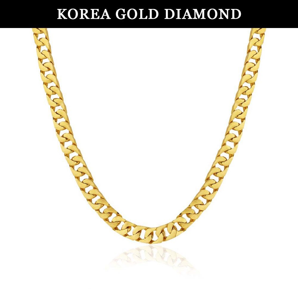 한국금다이아몬드 남자 순금 목걸이 면 체인 24K 56.25g