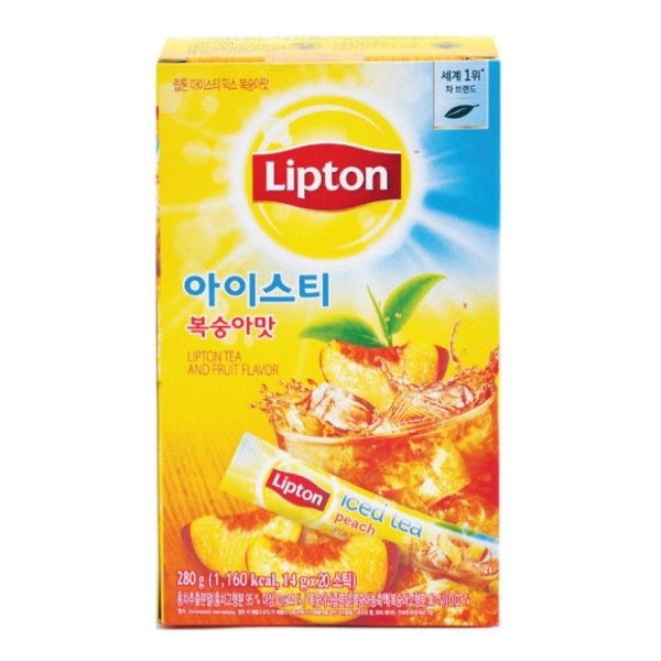 [온누리상품] 알파 [립톤] 아이스티 복숭아맛 20T