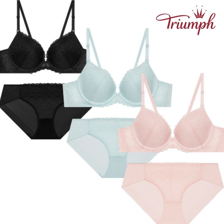 컵레이스 와이어 브라 노라인 팬티 세트 택1 TEWBR261TEWBP261
