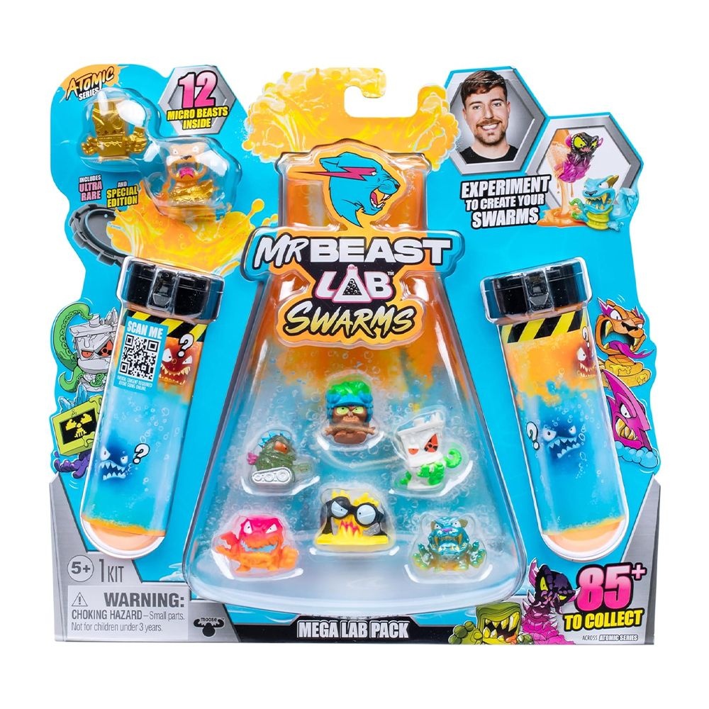 미스터비스트 랩 스웜스 테스트 튜브  피규어 12개입