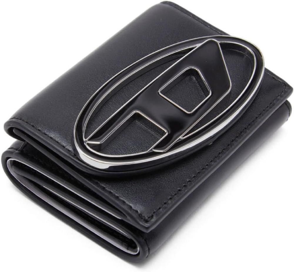 디젤 여성용 트리폴드 트라이폴드 반지갑 코인 지갑 X09887PR818 T8013