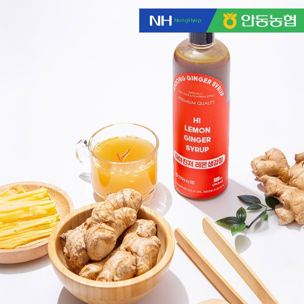 더조은푸드 (현대Hmall) [안동농협] 안동생강으로 하이진저 레몬생강청 500ml