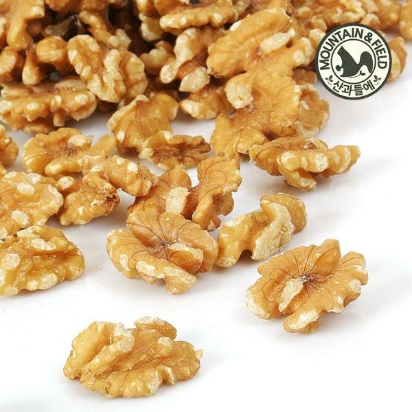 상품페이지 참조 산과들에 24년산 1/2태 햇호두400gx2봉 (반태호두 견과류 무배)