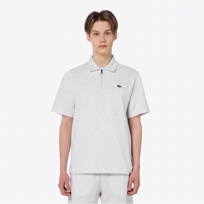 라코스테 [본사공식] 남성 반집업 반팔 스웨트셔츠 SH614E-55GH CCA