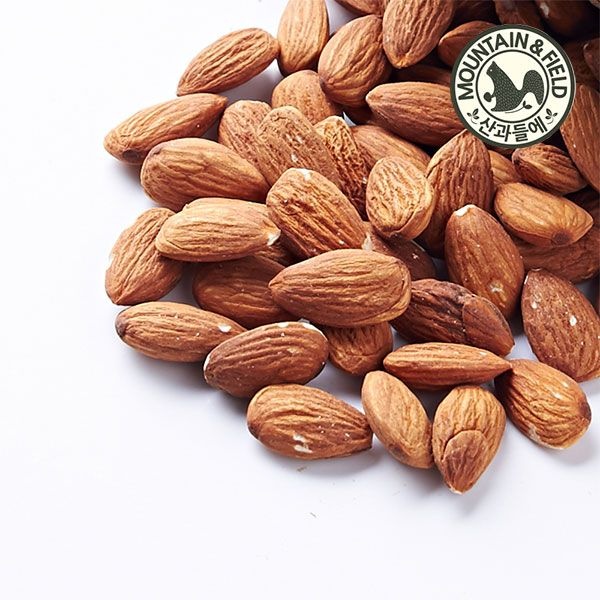 산과들에 부드러운 25년산 생아몬드500g (견과류)