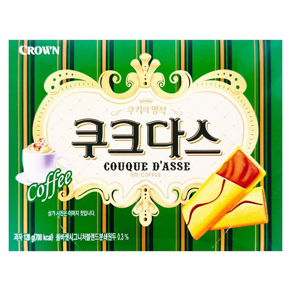갓생쇼핑]크라운제과 쿠크다스화이트 128g x 9개+커피 128g x 9개
