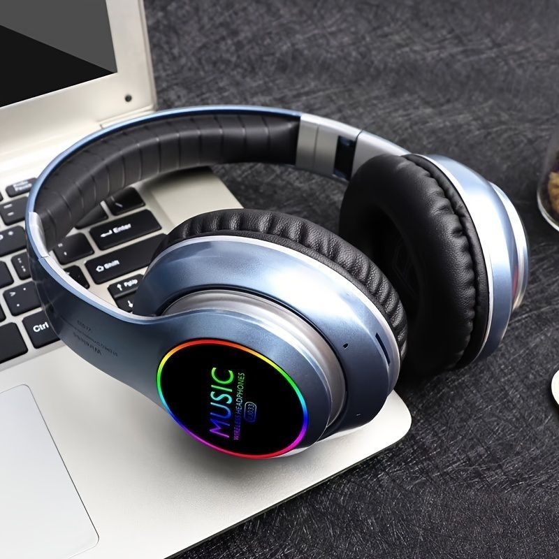 [해외] 인강헤드셋 가벼운 PC방 배그전용 헤드셋 내장마이크