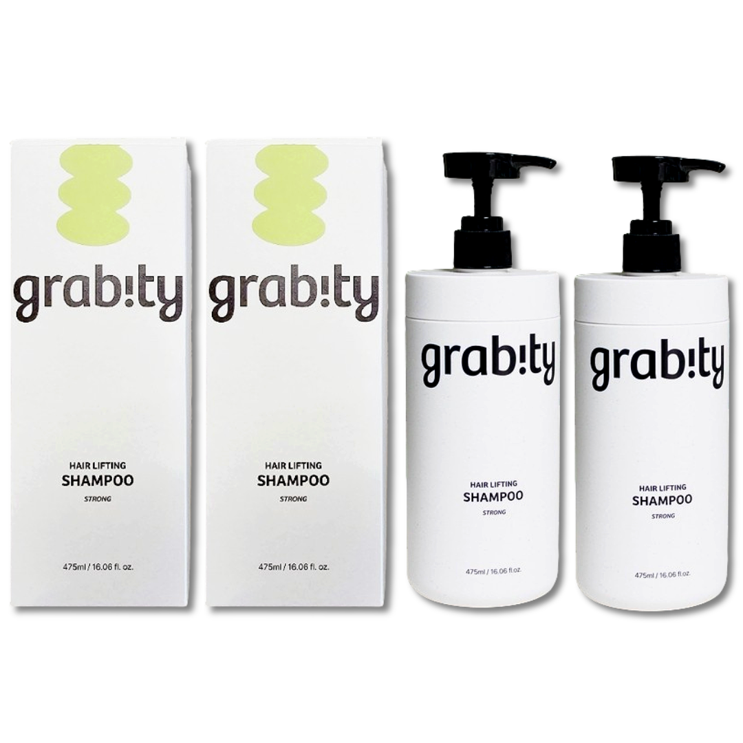 2박스 카이스트 헤어리프팅 볼륨 그래비티 샴푸 475ml
