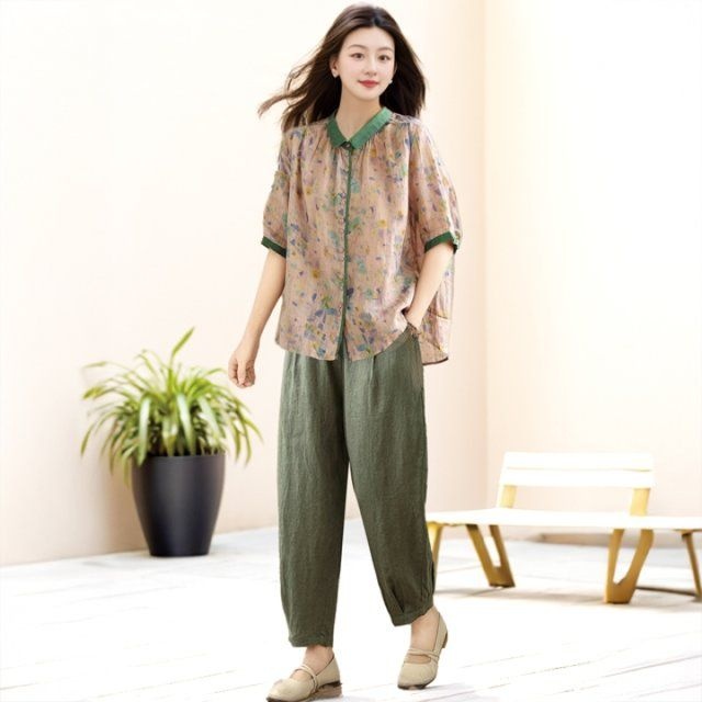 [쉐바] 아체라셔츠+순면 팬츠