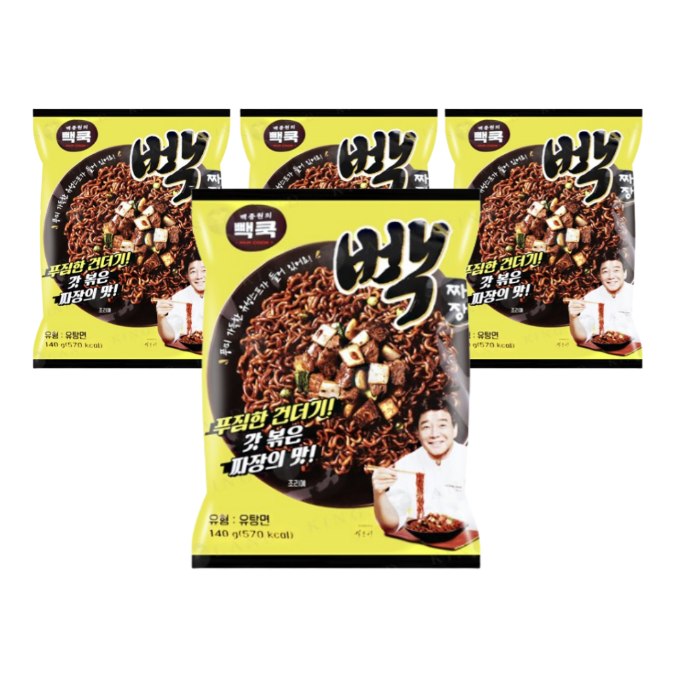 빽짜장 백종원라면 백라면 8개
