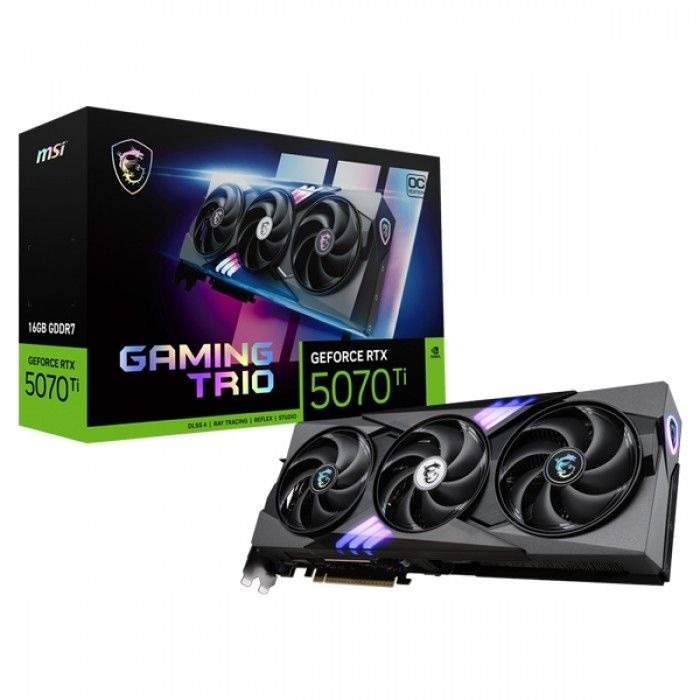 엠에스아이 MSI 지포스 RTX 5070 Ti 게이밍 트리오 OC D7 16GB 트라이프로져4