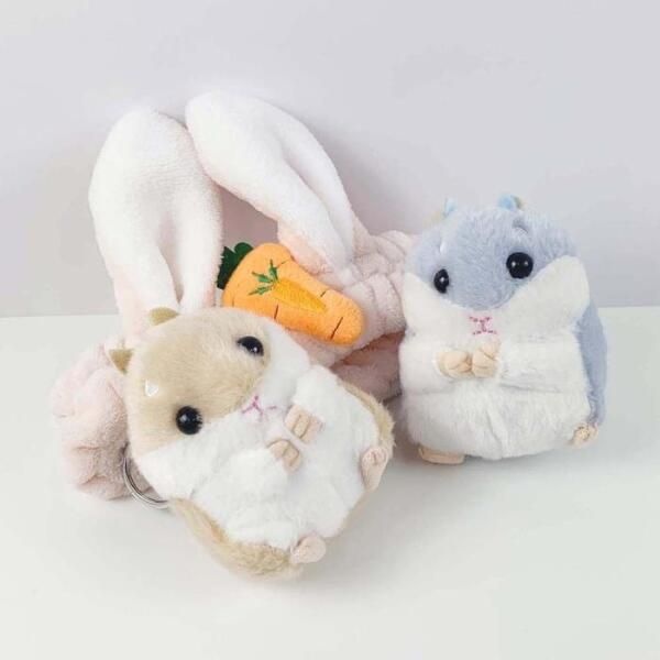 [모으다] 작고 소중한유행 나만의 햄토리 열쇠고리 키링(6colors)